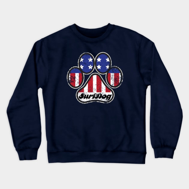 Surf American Style - Weathered Crewneck Sweatshirt by surfdog